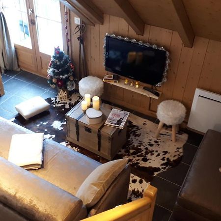 Duplex 6-8 pers, avec garage, WIFI, calme, proche des pistes, top équipé et linges fournis, vue magnifique Saint-Gervais-les-Bains Exterior foto