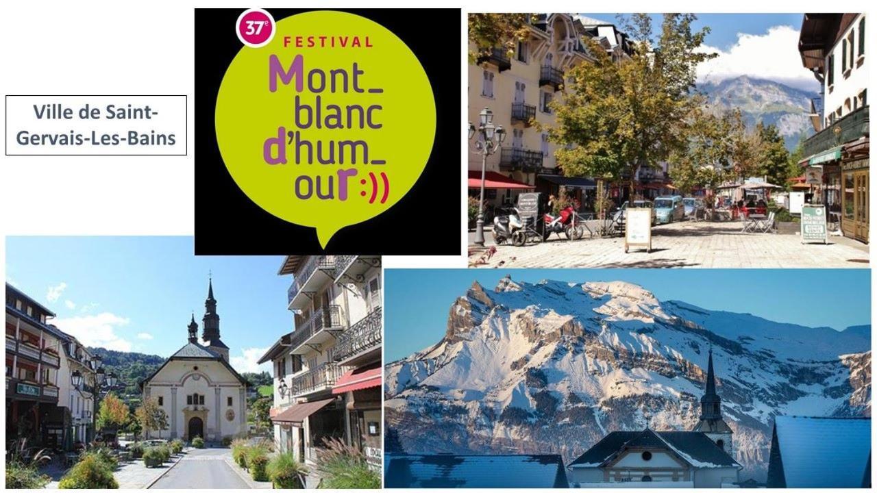 Duplex 6-8 pers, avec garage, WIFI, calme, proche des pistes, top équipé et linges fournis, vue magnifique Saint-Gervais-les-Bains Exterior foto
