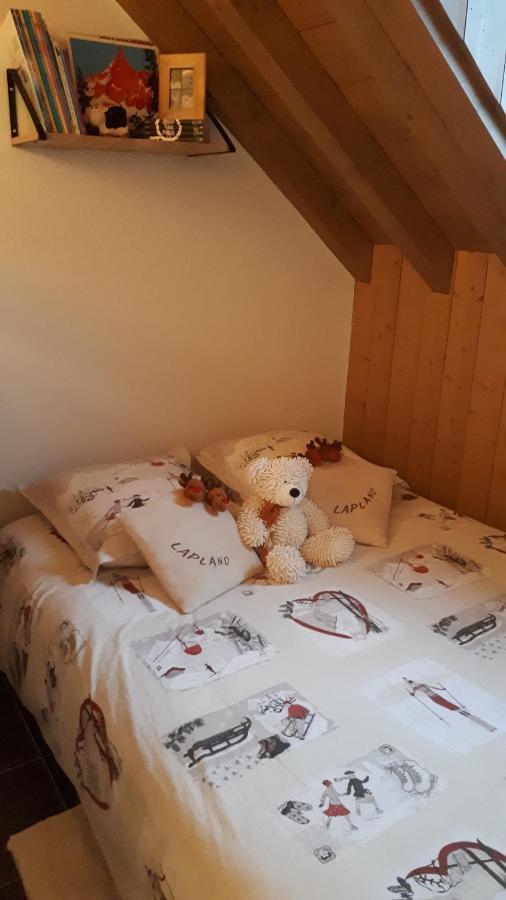 Duplex 6-8 pers, avec garage, WIFI, calme, proche des pistes, top équipé et linges fournis, vue magnifique Saint-Gervais-les-Bains Exterior foto