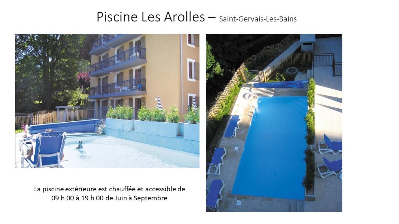 Duplex 6-8 pers, avec garage, WIFI, calme, proche des pistes, top équipé et linges fournis, vue magnifique Saint-Gervais-les-Bains Exterior foto