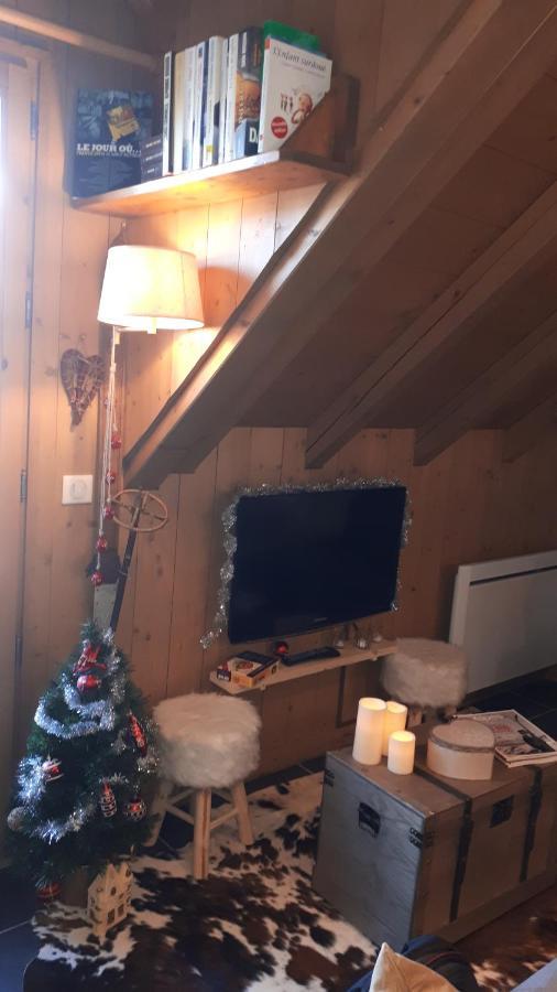 Duplex 6-8 pers, avec garage, WIFI, calme, proche des pistes, top équipé et linges fournis, vue magnifique Saint-Gervais-les-Bains Exterior foto